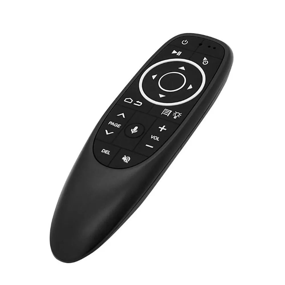 G10 G10S intelligent voice remote control with silicone buttons and plastic shell