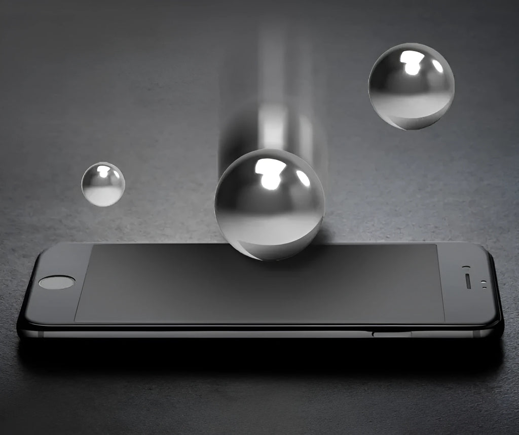 Tempered glass anti-spy screen protector for iPhone XS Max with privacy filter