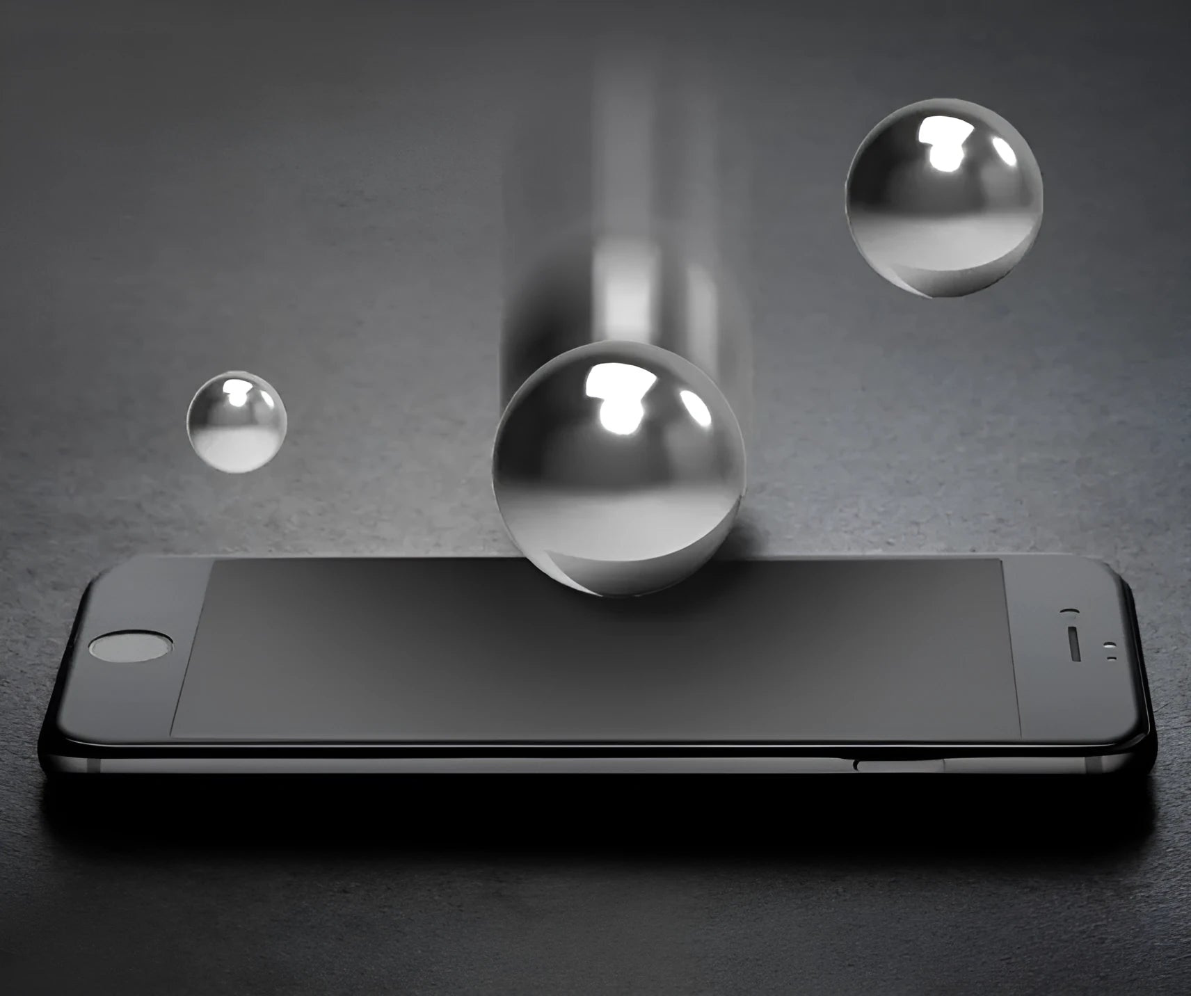 Tempered glass anti-spy screen protector for iPhone XS Max with privacy filter