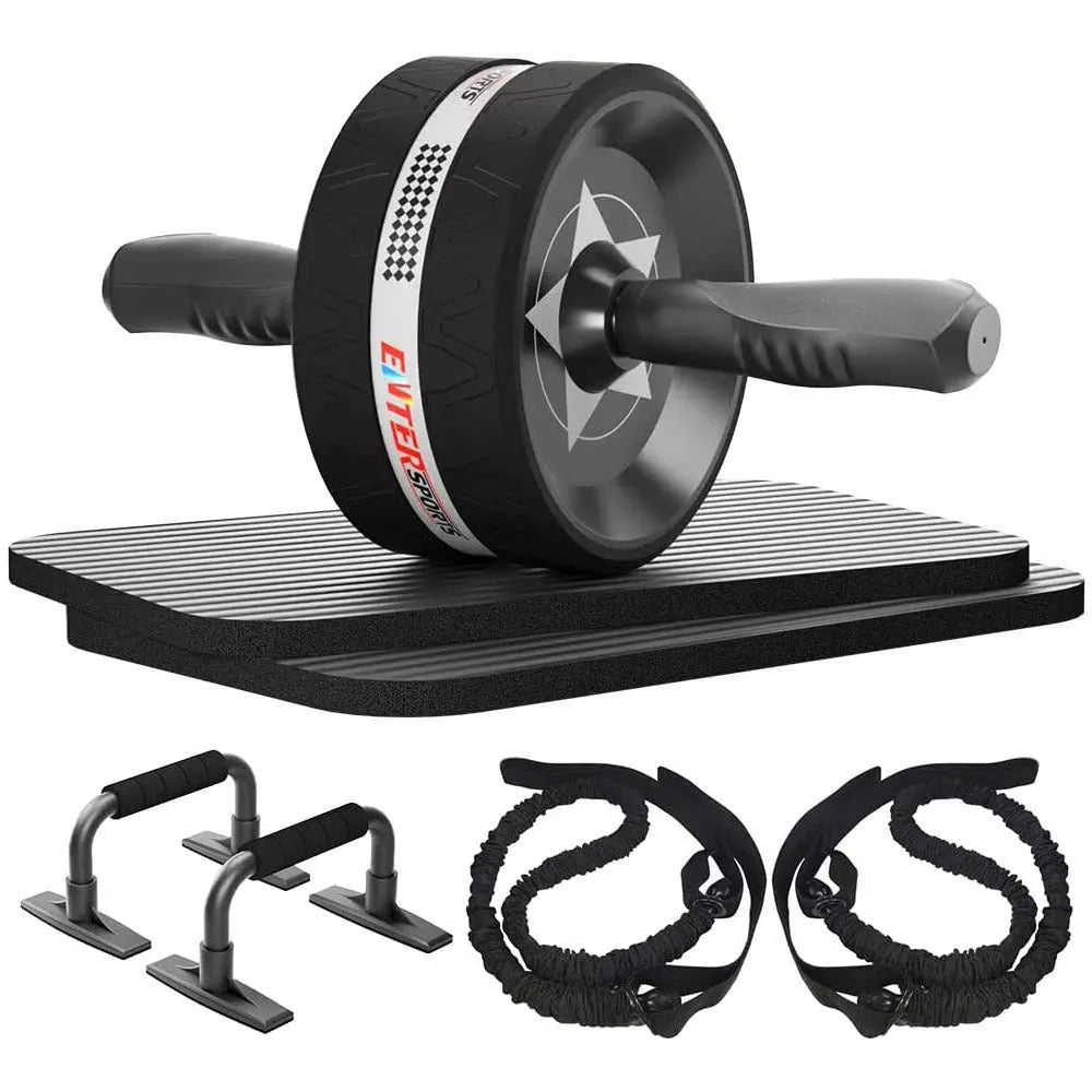 Indoor sports push-up bracket for abdominal wheel fitness training in four colour options
