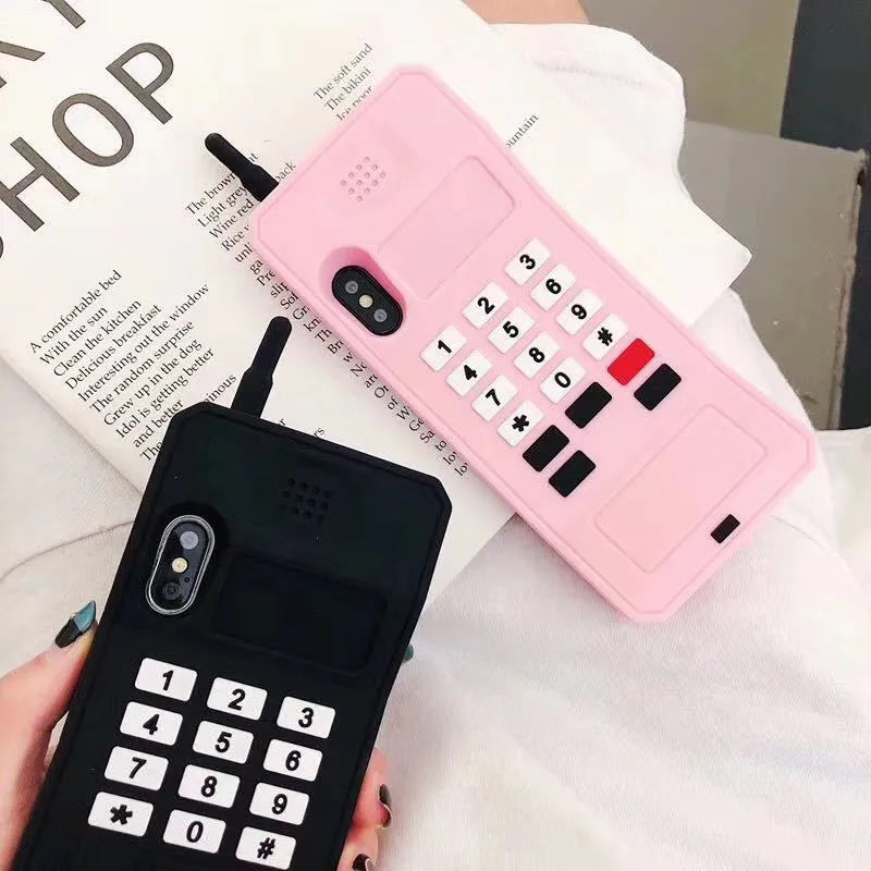 Big Brother silicone soft shell phone case with colour options for iPhone models