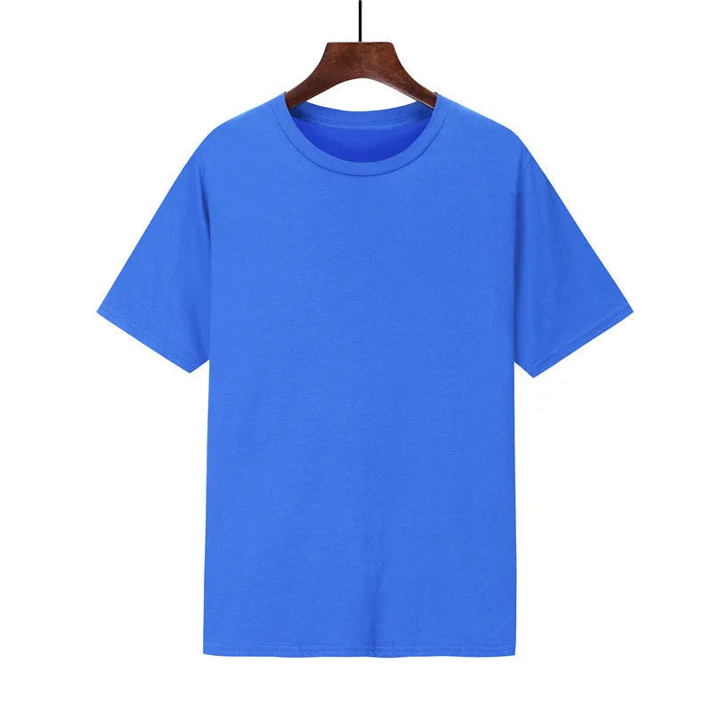 Cotton men's loose fit t-shirt in multiple colours with short sleeves and printed design
