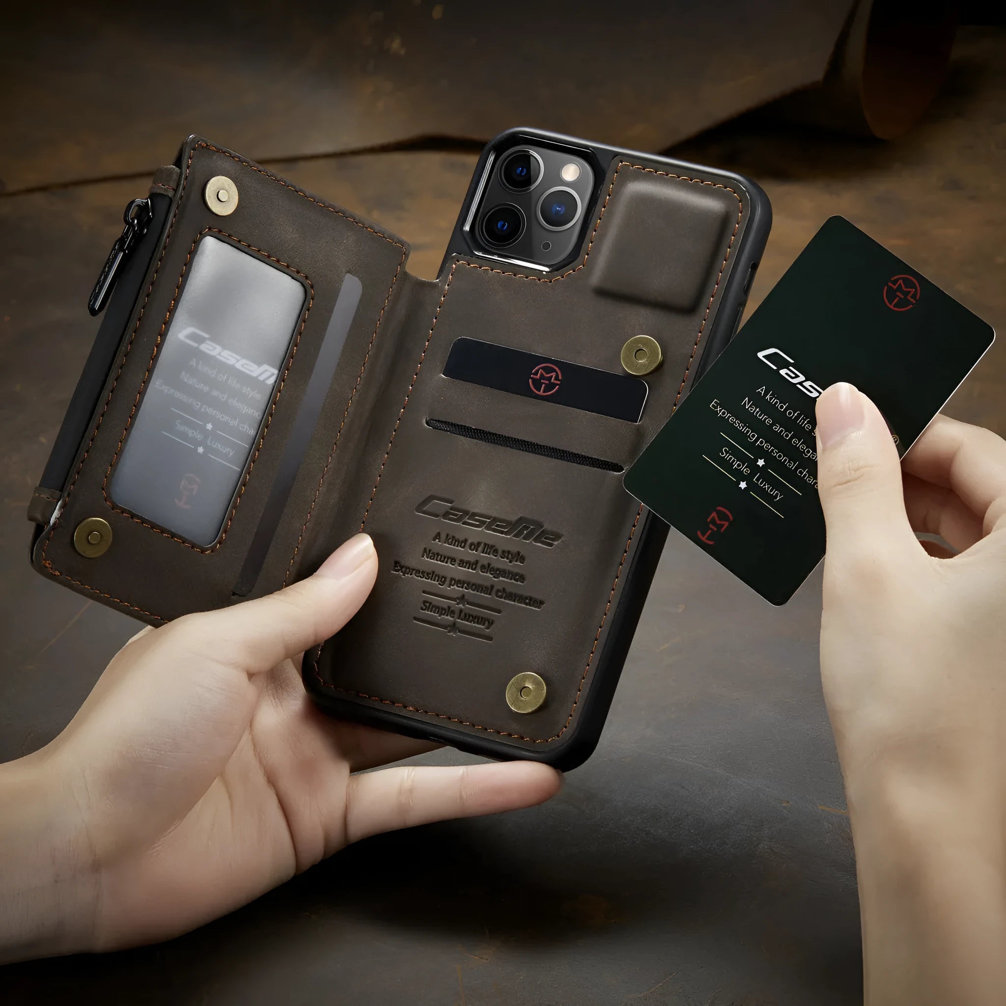 Frosted back protective phone cover for iPhone in black, shown on a phone with solid colour design.