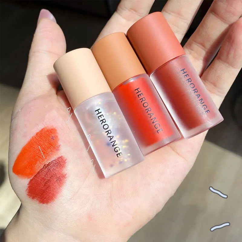 Matte whitening primer lip milk lip gloss set three packs Milkshake Lip Glaze