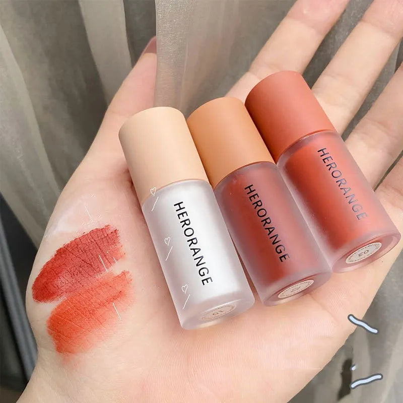 Matte whitening primer lip milk lip gloss set three packs Milkshake Lip Glaze