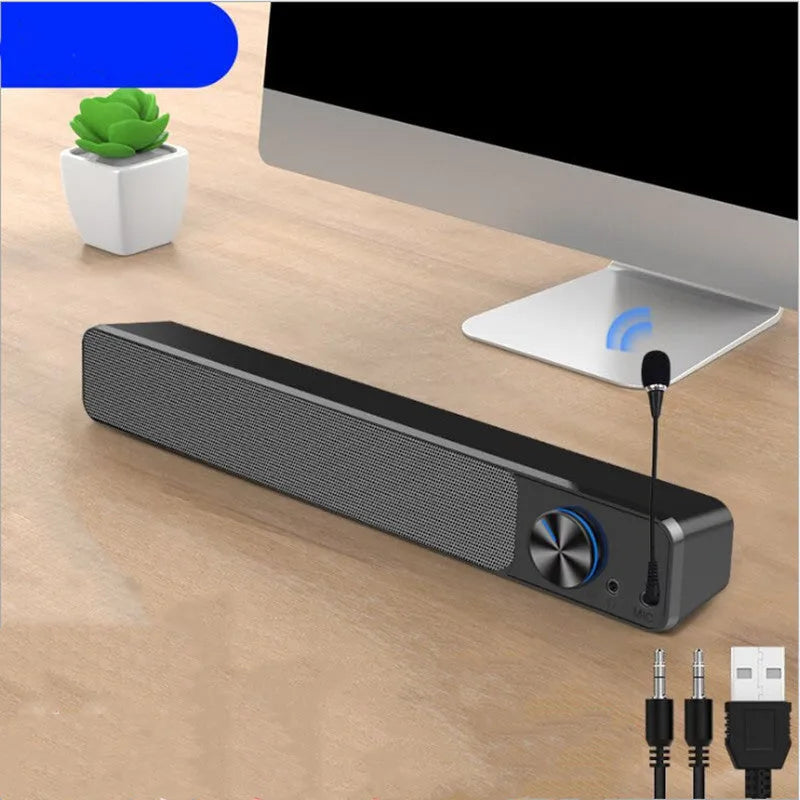 G18 black and white 2.0 channel desktop computer speaker with ABS PC construction