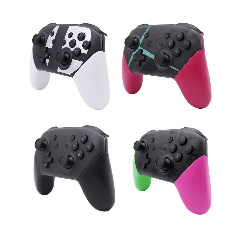 Black Switch PRO wireless Bluetooth gamepad controller for Nintendo Switch with vibration and screen capture functions