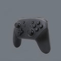 Black Switch PRO wireless Bluetooth gamepad controller for Nintendo Switch with vibration and screen capture functions