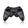 Black wireless Bluetooth gamepad controller for mobile phones with ergonomic ABS plastic design.