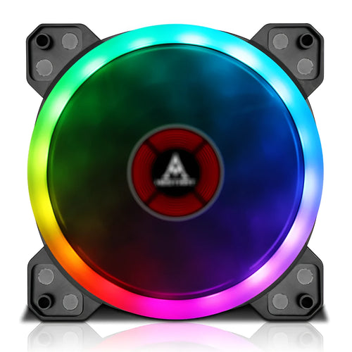 12cm camouflage pattern PC chassis fan with RGB LED lighting