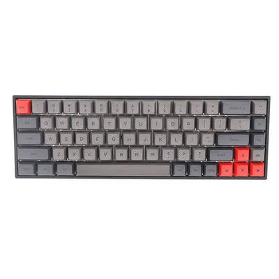 68-key PBT mechanical keyboard keycap set with double-shot moulded legends in nine colour options