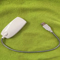 Flexible USB LED reading light with adjustable gooseneck neck in four colour options