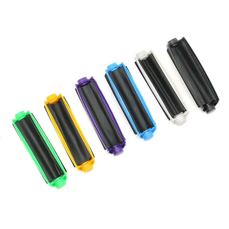 Manual cigarette maker for shredded tobacco with 110mm cone in six colour options