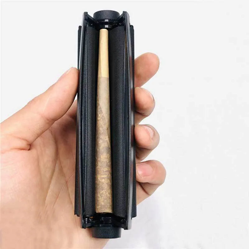 Manual cigarette maker for shredded tobacco with 110mm cone in six colour options