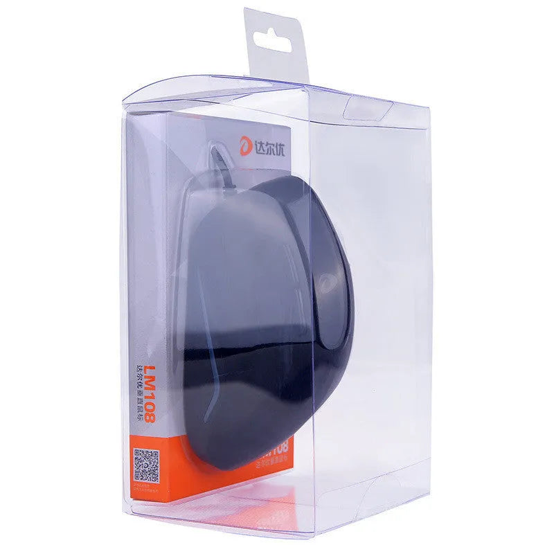 Vertical 2.4G wireless ergonomic mouse in black for computer notebook with USB receiver