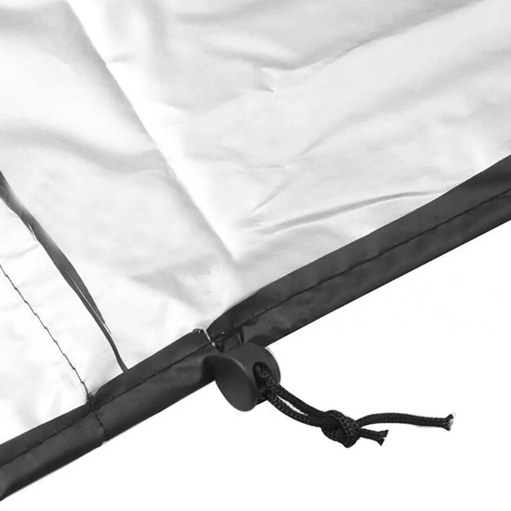 Outdoor patio heater cover 210D Oxford cloth waterproof anti-UV for 221x61x53cm heaters