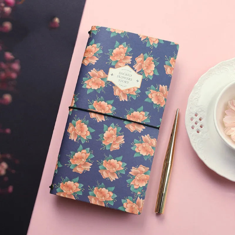 TN hand book notebook with soft cover in small fresh design