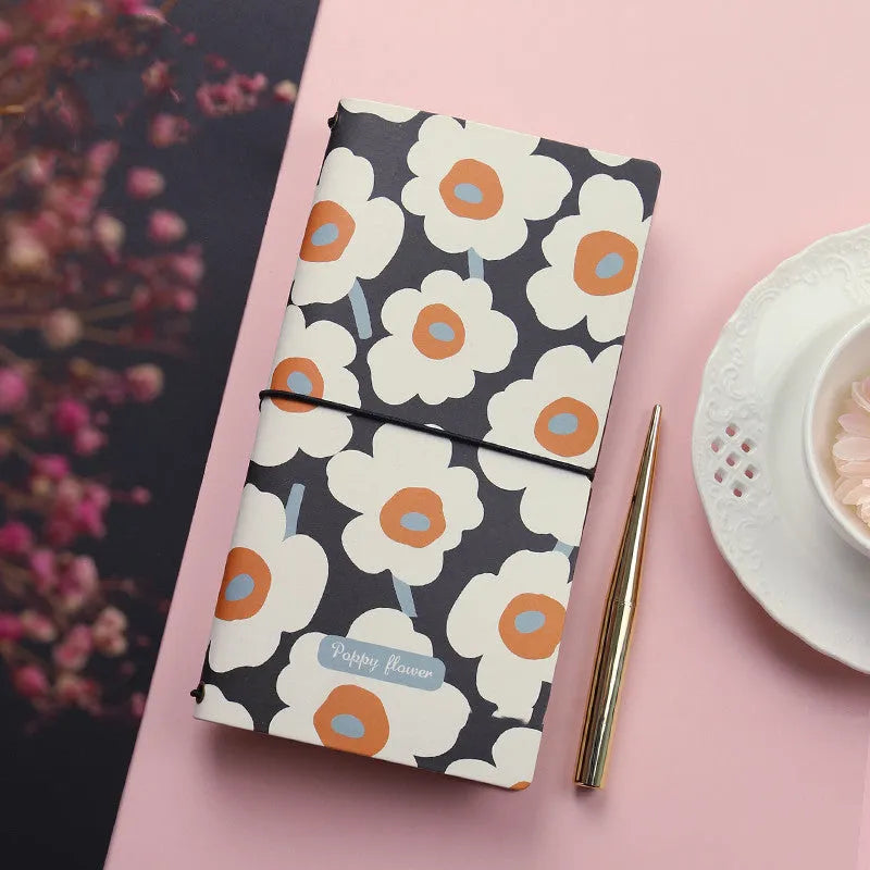 TN hand book notebook with soft cover in small fresh design