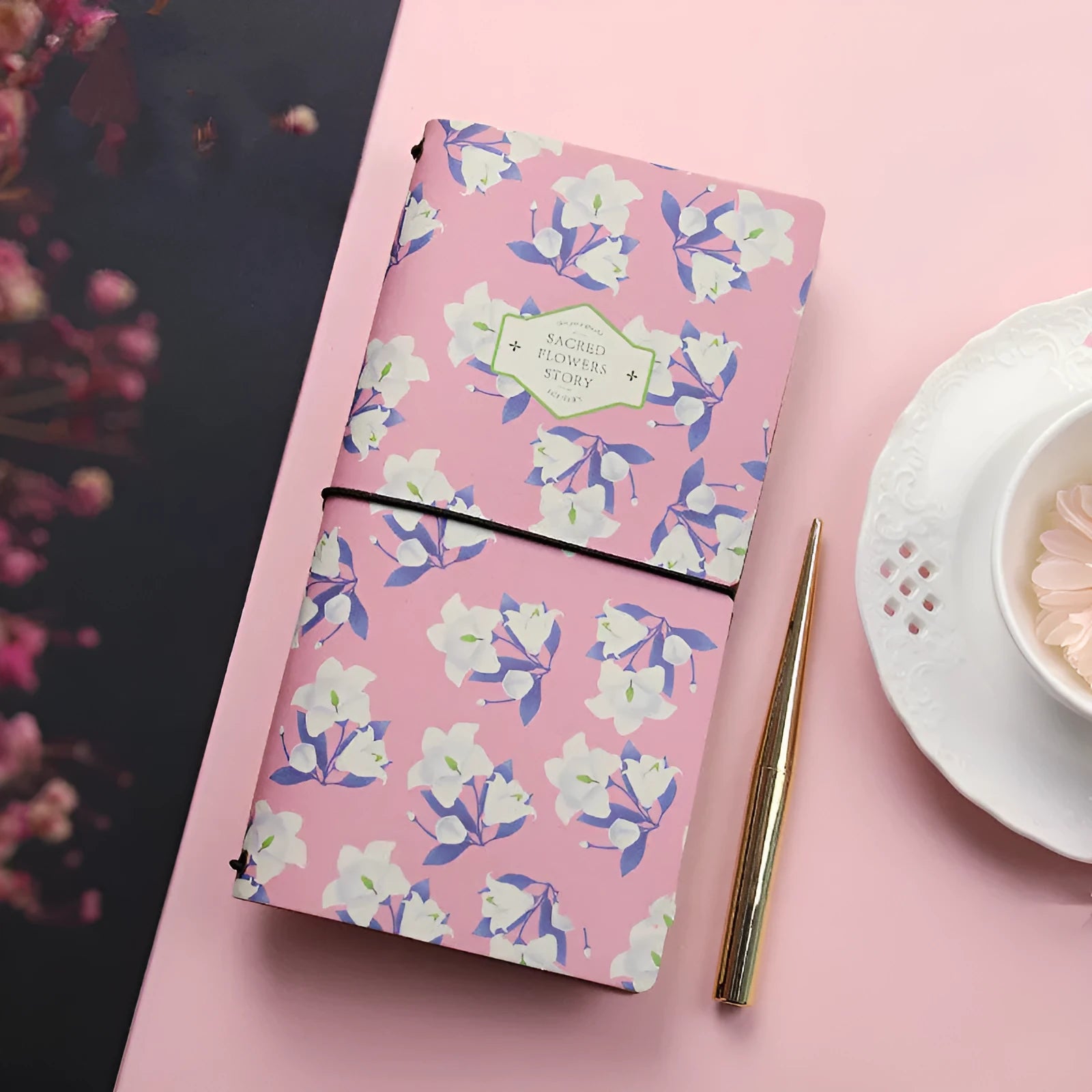 TN hand book notebook with soft cover in small fresh design