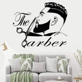 Black PVC decorative wall sticker with people pattern for modern simple living room decor