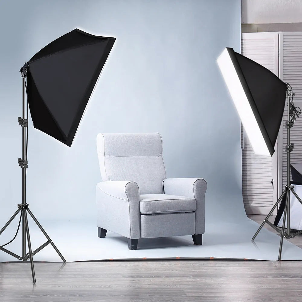 LIBEN photography light box studio set with tripod and stand for iPhone-compatible shooting