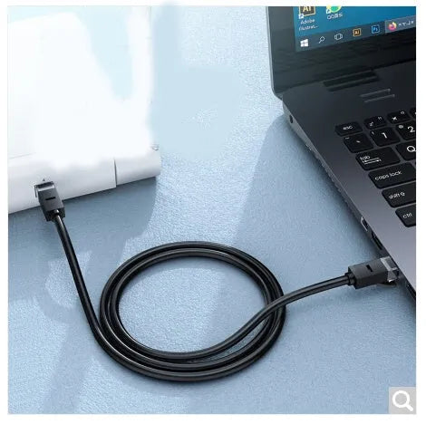 Green UGREEN Cat 5e Ethernet network cable with RJ45 connectors in 1m or 2m length.