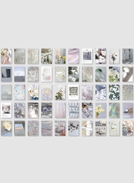 Hand-torn Japanese paper sticker book open to show 4x6 cm patterns in various colours like blue, pink, and green.