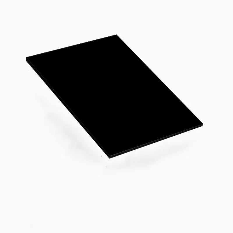 Black rigid foam board for DIY model making and craft projects, 20x30cm size