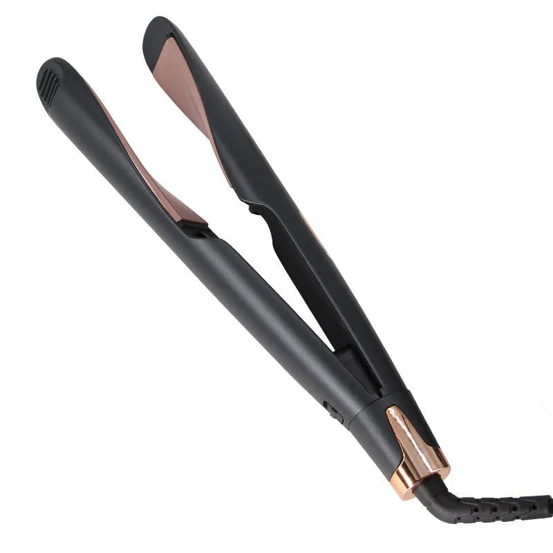 2 In 1 Flat Iron and Curler Twist Professional Dual Voltage Titanium Tourmaline Ionic Ceramic Hair Straightener for Dry Hair 31mm Heat Conductor Mermaid Colour 11 Temperature Settings 100-240V Travel Voltage