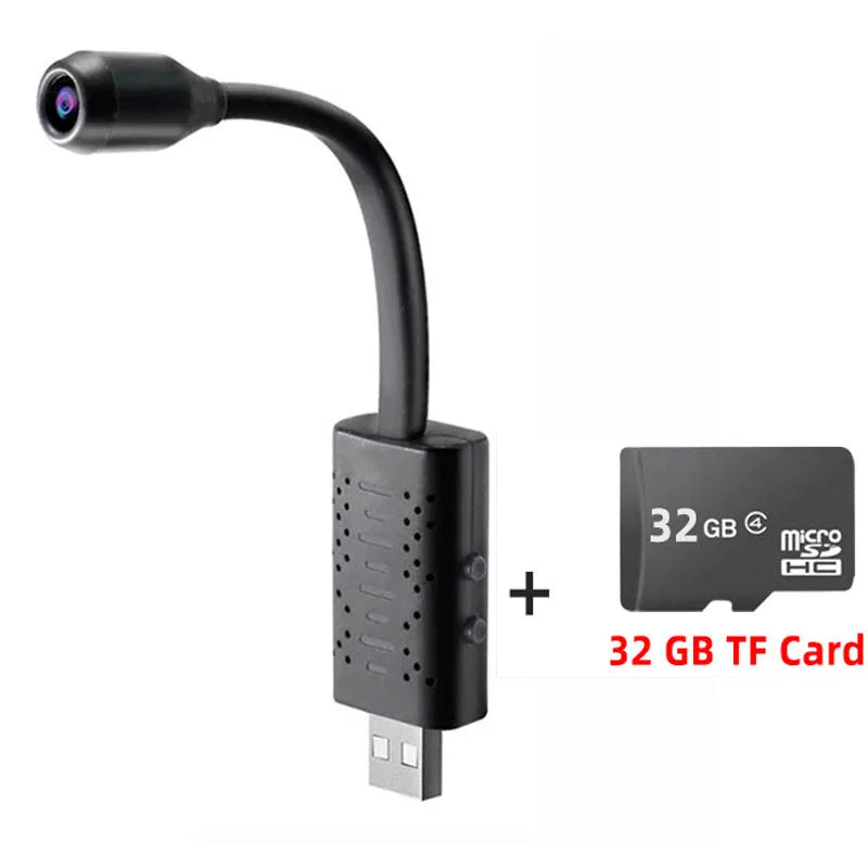 U21 wireless surveillance camera and portable monitor unit for indoor home security