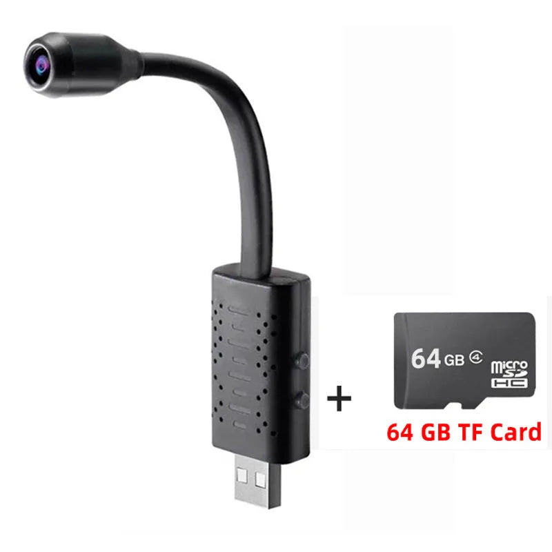 U21 wireless surveillance camera and portable monitor unit for indoor home security