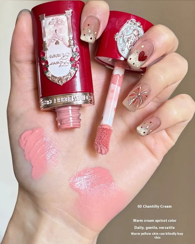 Strawberry Cupid Liquid Blush bottle showing one of six natural colour shades for cheeks