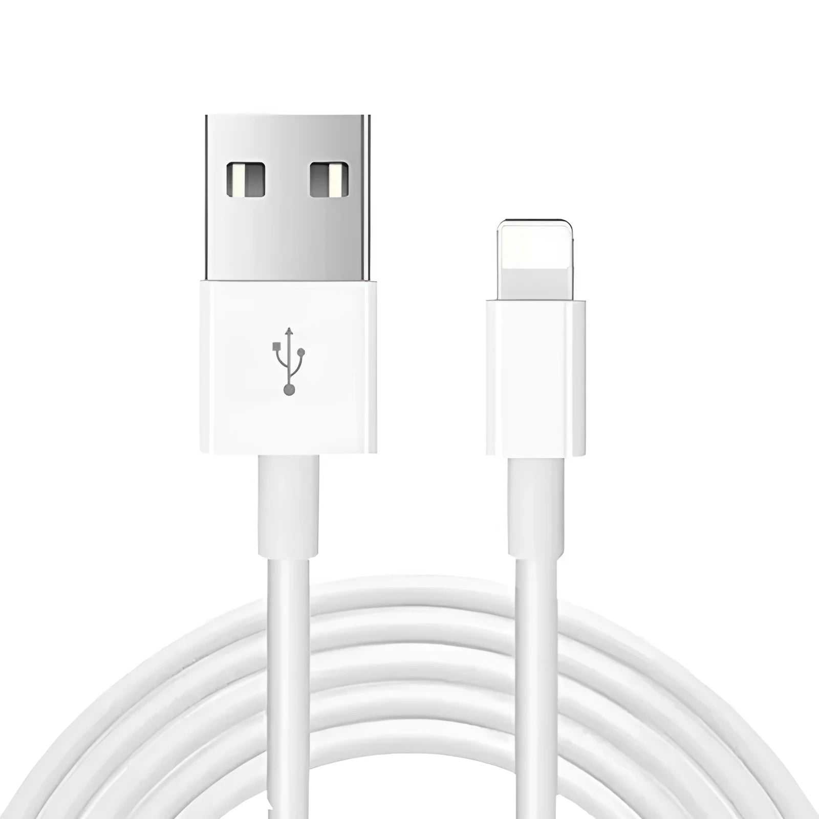 White 20W USB-C PD fast charger with 1 metre cable for Apple devices