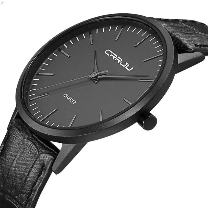 Casual quartz watch with alloy case and multiple strap options including mesh, leather and steel bands