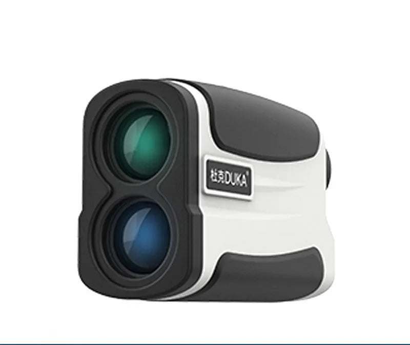 Outdoor laser rangefinder telescope for golf distance measurement up to 1500 metres.
