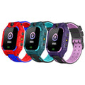 Z6 Q19 children's smart phone watch with GPS positioning and 1.44-inch touch screen in green, purple, or red colours