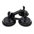 Meldun upgraded three claw black glass suction cup for industrial glass deep processing