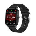 Smart bracelet with 1.54-inch screen on a wrist, showing health metrics, available with silicone or steel mesh strap.