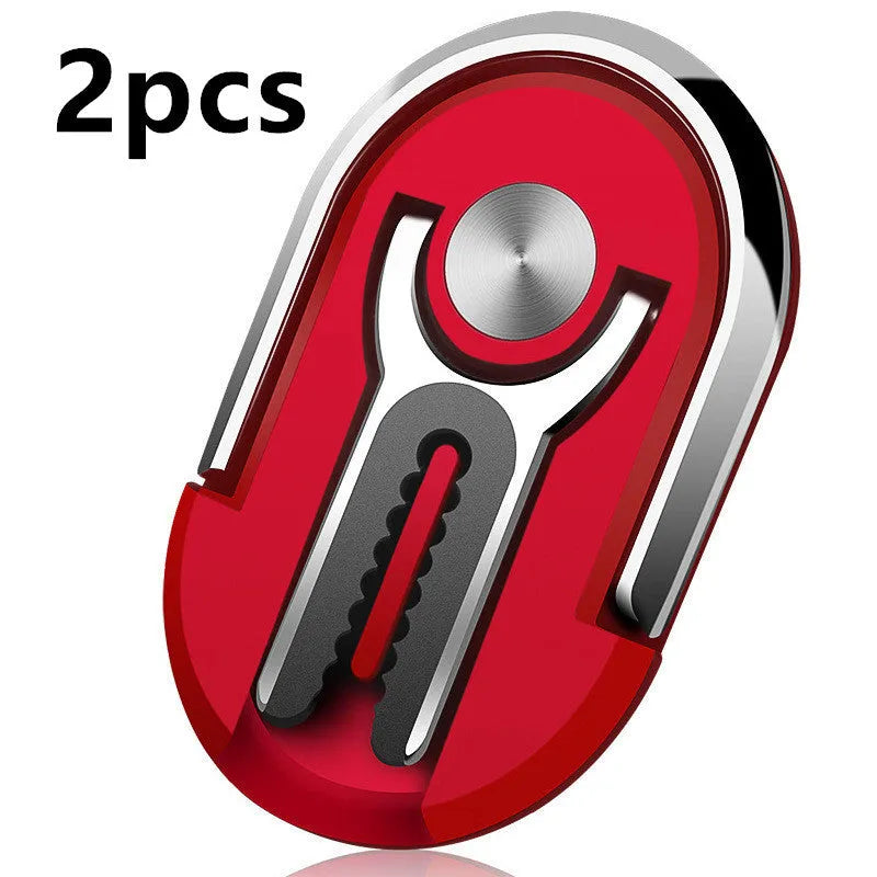 Universal car phone bracket with 360-degree rotation in multiple colour options mounted on dashboard