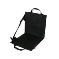 Portable outdoor folding chair with backrest in 600D Oxford cloth, 41x40cm, royal blue