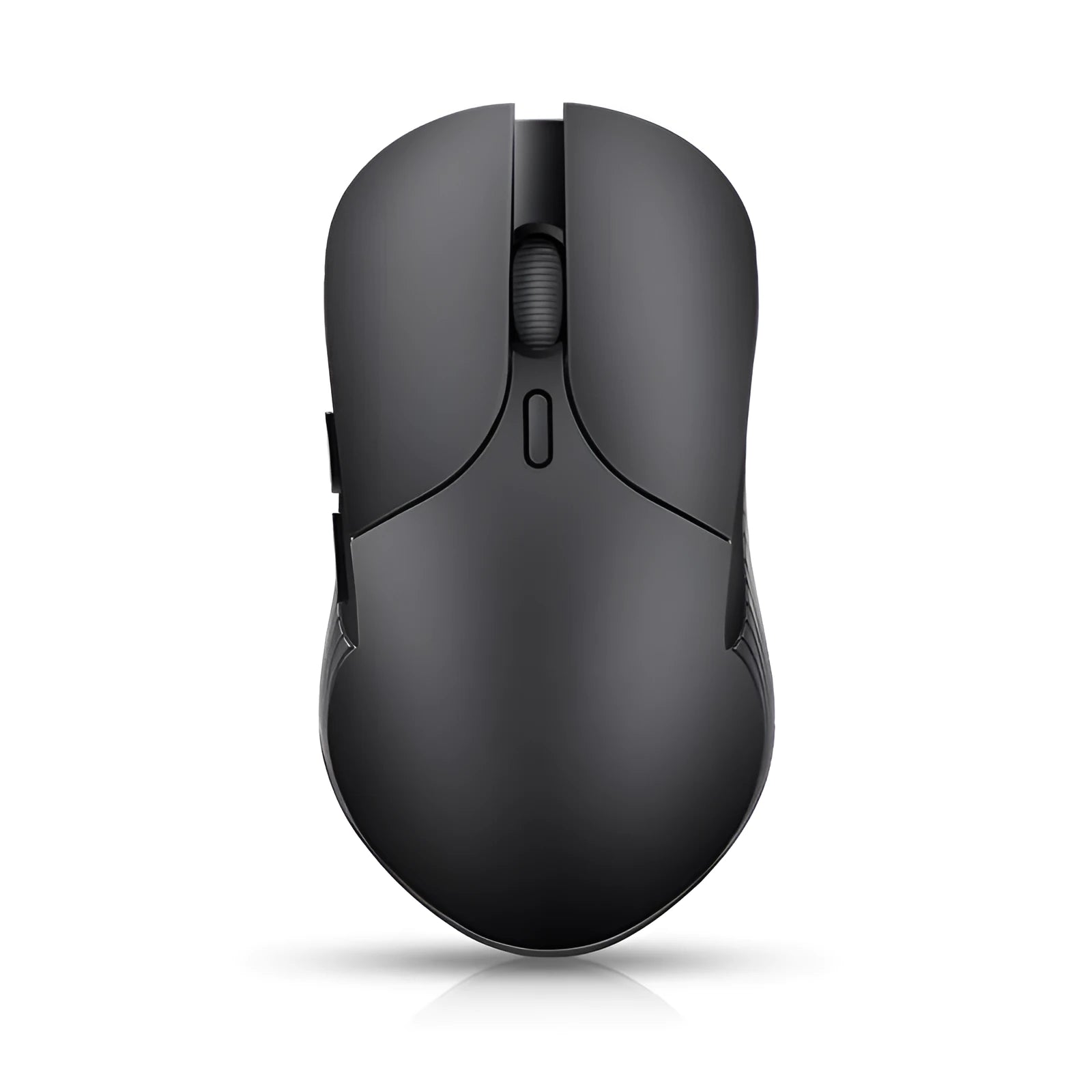 Blue wireless voice translation mouse with 2.4GHz USB receiver on desk