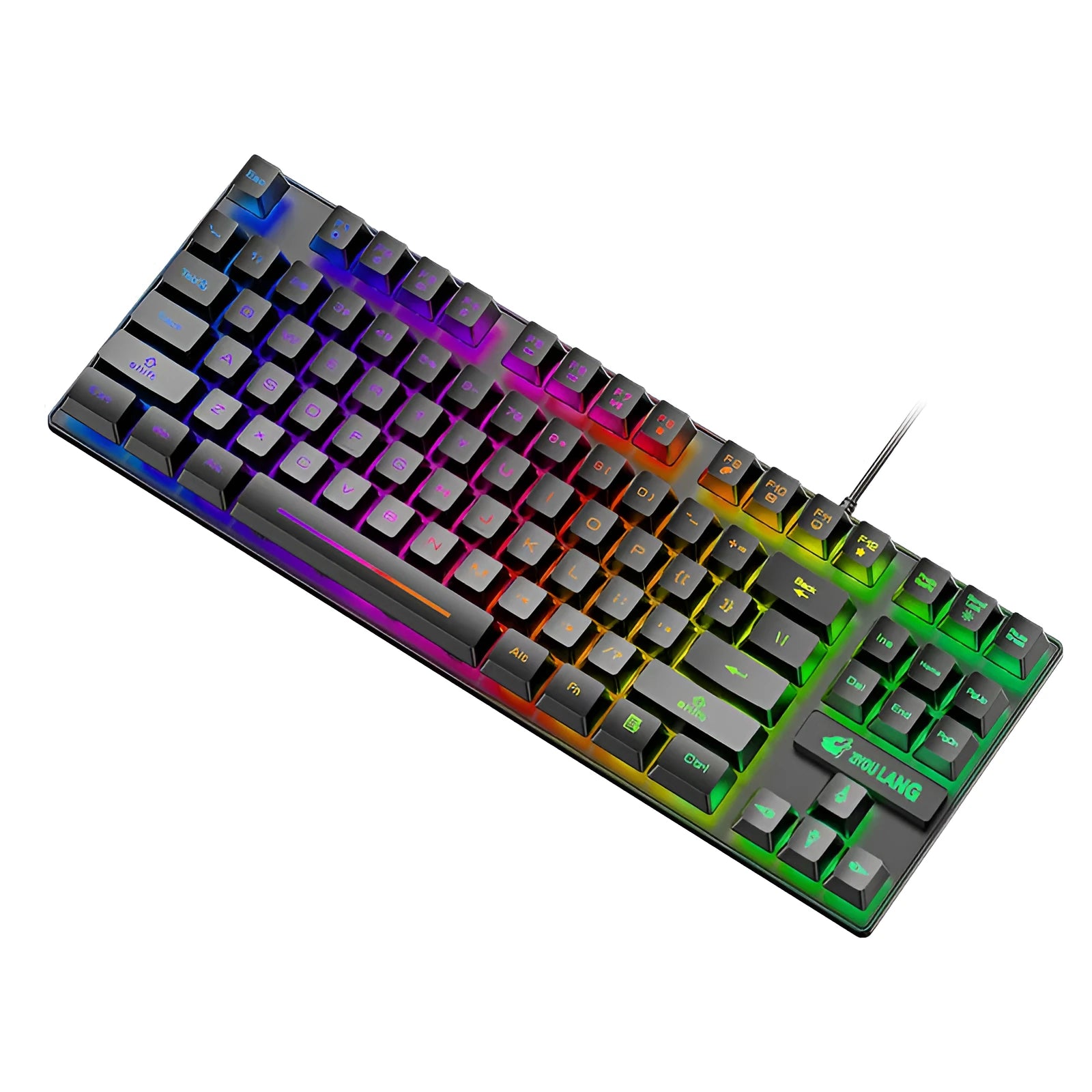 Mechanical gaming keyboard in ABS material with mechanical axis, available in multiple colours
