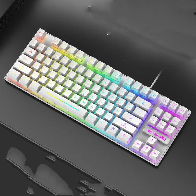 Mechanical gaming keyboard in ABS material with mechanical axis, available in multiple colours