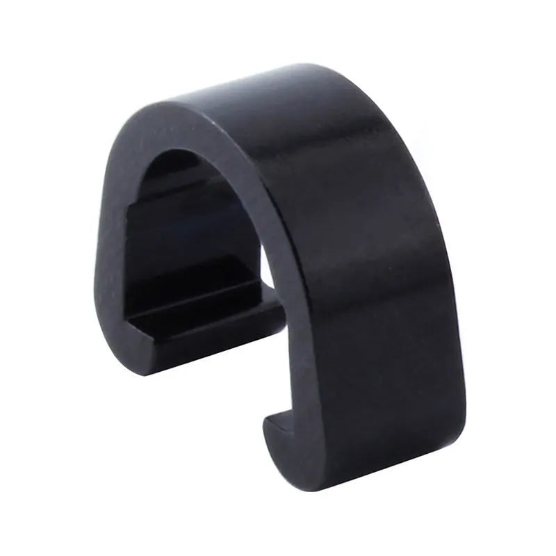 Aluminium alloy C buckle in multiple colours, showing 10.2mm by 13mm by 5mm dimensions.