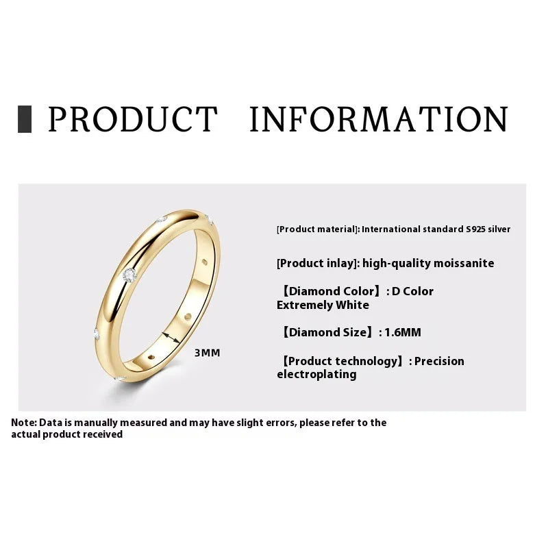 Minimalist geometric bracelet ring in sterling silver, gold, or platinum on a plain background.