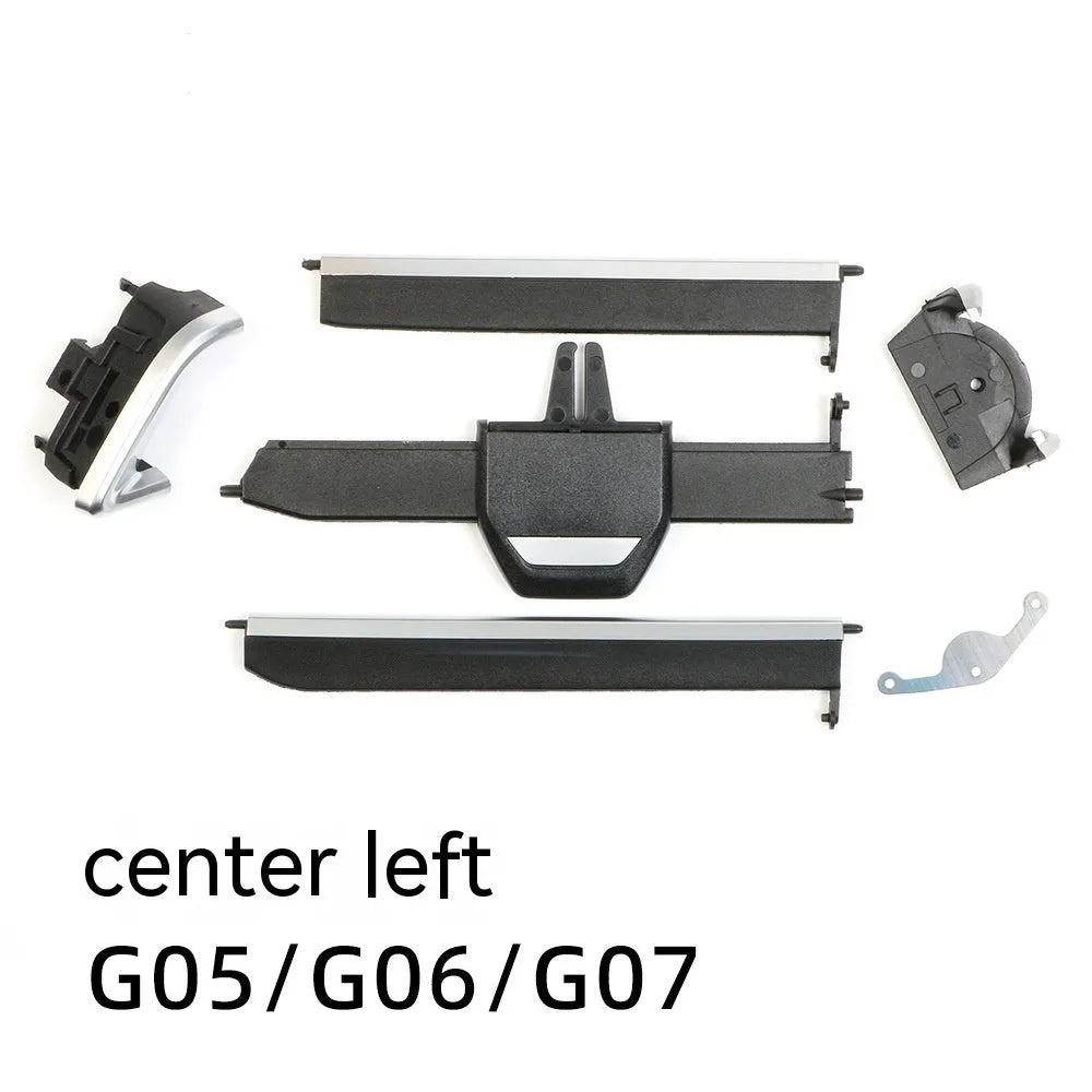 Plastic front centre dashboard air outlet replacement part for BMW G05 G06 G07 models.
