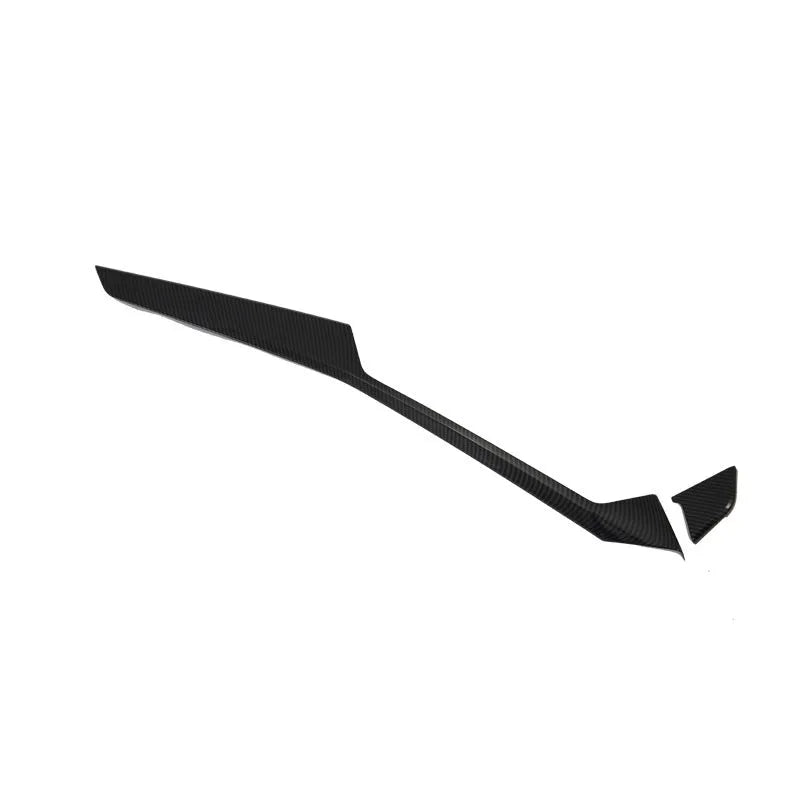 Black ABS air vent trim panel for 2019 BMW X5 front row cup holder area