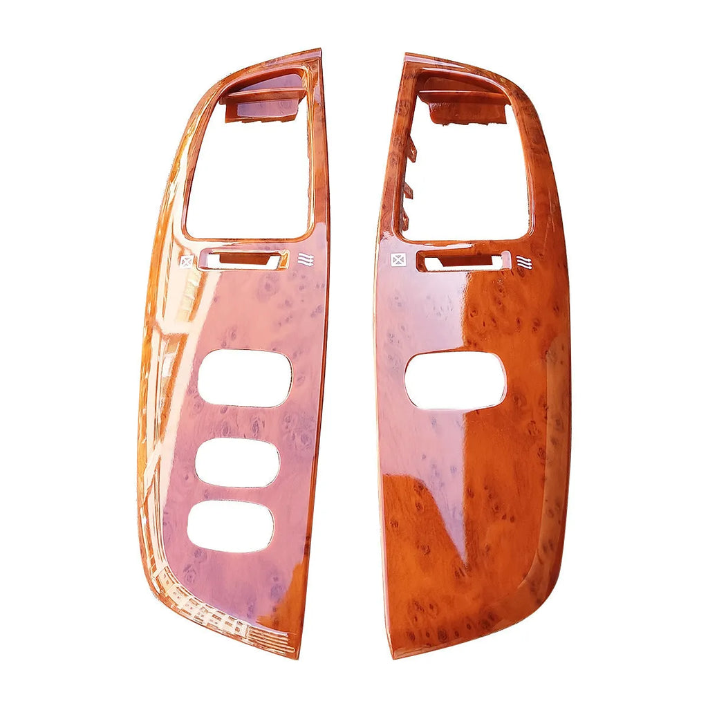 Peach wood colour ABS plastic air outlet panel decorative ventilation cover