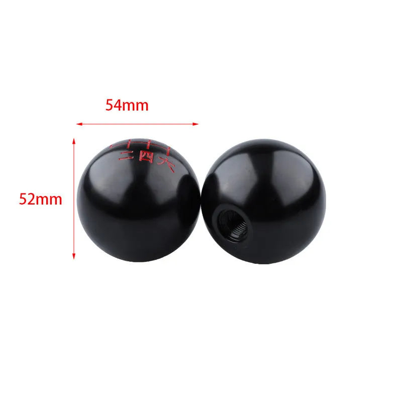 Aluminium alloy round car gear shift head for manual transmission replacement
