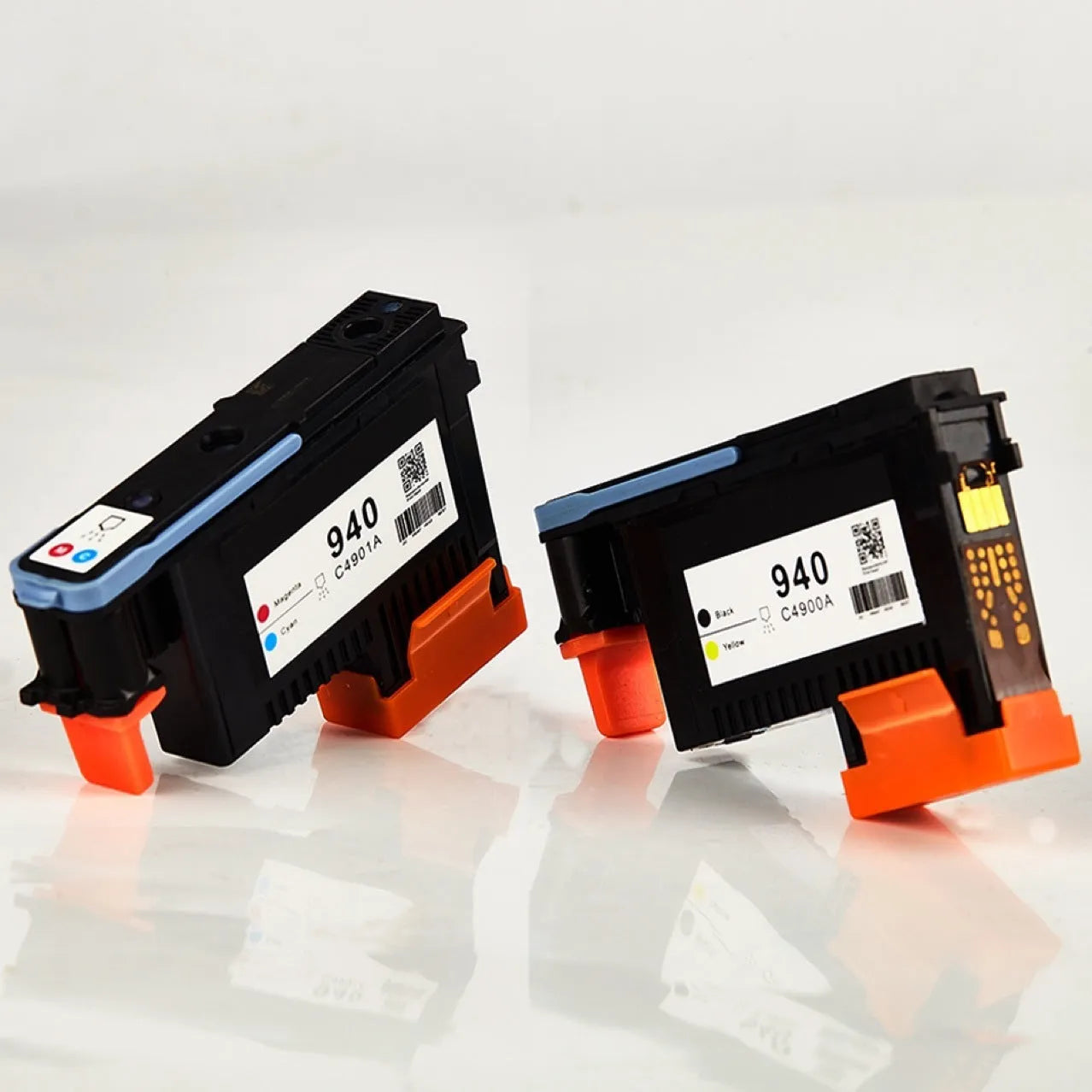 HP940 compatible C4900A C4901A black and yellow printing nozzle and cartridge head unit.
